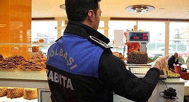 Gölbaşı'nda yıl başı denetimi