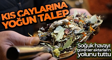 Havaların soğuması kış çaylarına talebi arttırdı