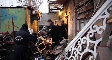 Hırsızlara 110 polis ile eş zamanlı şafak operasyonu: 22 gözaltı