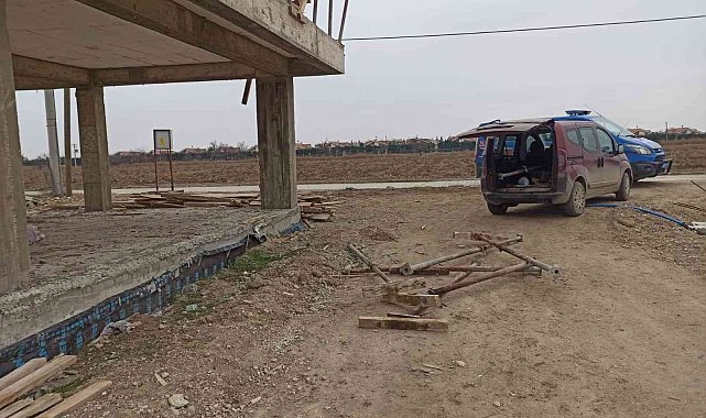 Hurda malzeme çalan şahıs jandarma ekiplerince yakalandı