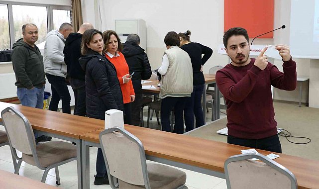 İl Tarım Müdürlüğü'nde dikkat çeken sağlık eğitimi