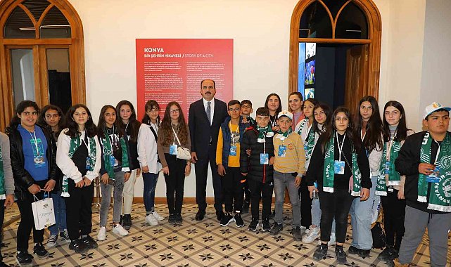 İlçelerdeki 7. sınıf öğrencileri Konya'yı yakından tanıyor