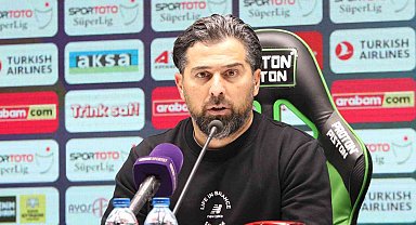 İlhan Palut: "Son dakikada yenilmemek, 1 puan daha koymak bizim için kar oldu"