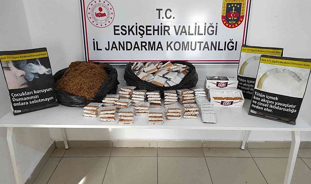 Jandarmadan kaçak tütün operasyonu