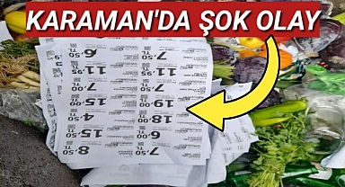 Karaman'da şok olay! Zincir marketin çöpe döktüğü gıdalar etiketleriyle birlikte görüntülendi