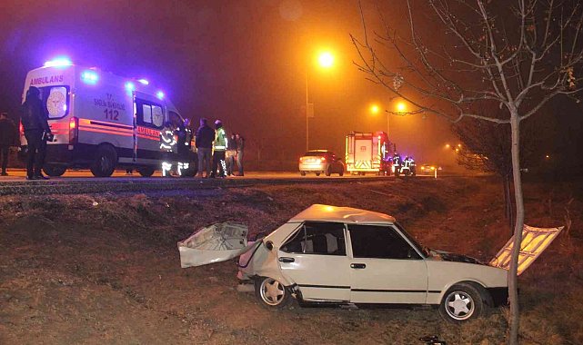 Karaman'da yoğun sis kazaya neden oldu: 1 ölü, 2 yaralı