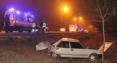 Karaman'da yoğun sis kazaya neden oldu: 1 ölü, 2 yaralı