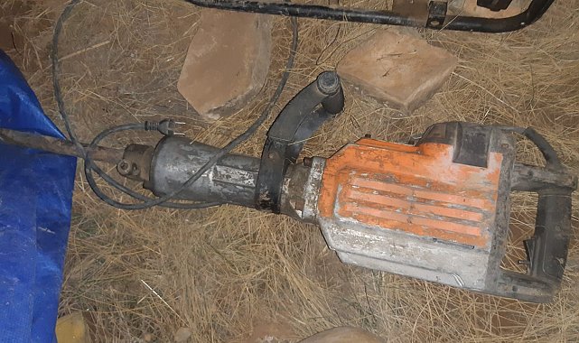 Kayseri'de kaçak kazı yapan 4 kişi yakalandı