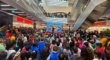Kayseri'nin ilk 'Baby Shark' etkinliğine büyük ilgi