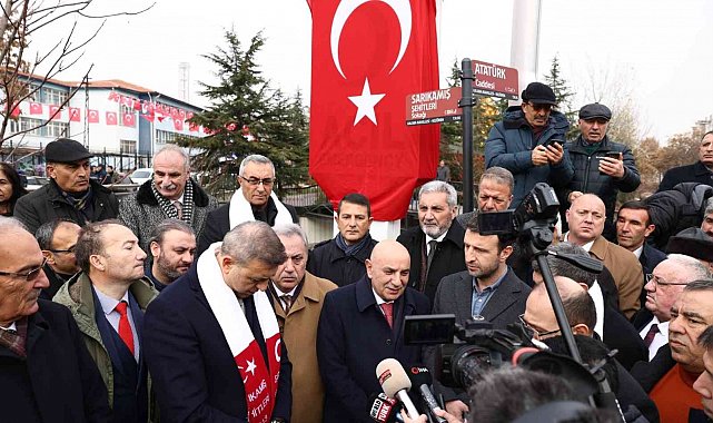 Keçiören Belediye Başkanı Altınok: "Sarıkamış'ta donan yiğitlerin, şehitlerin, kahramanların torunları ve evlatları burada"