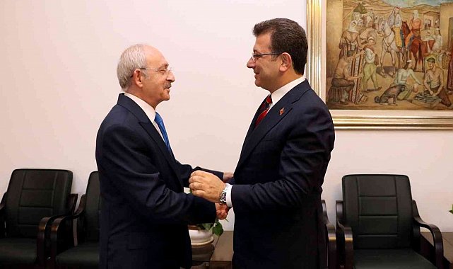 Kemal Kılıçdaroğlu, Ekrem İmamoğlu'nu kabul etti