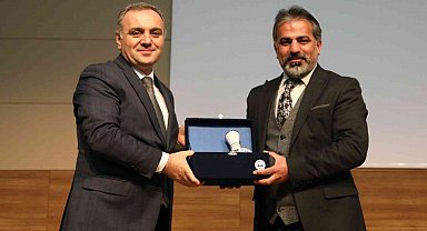 KGC Başkanı Metin Kösedağ, ERÜ'de Konferans Verdi
