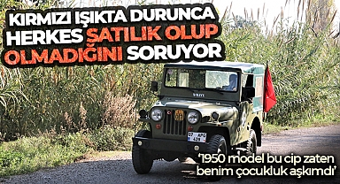 Kırmızı ışıkta durunca herkes satılık olup olmadığını soruyor