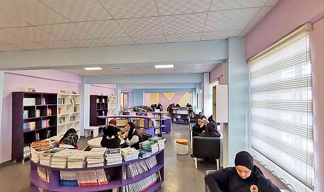 Kırşehir'de okul kütüphanelerindeki kitap sayısı 386 bin 694'e ulaştı