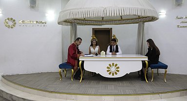 Kocasinan'da bir günde 22 çift, mutlu ve huzurlu yuvaların temelini attı