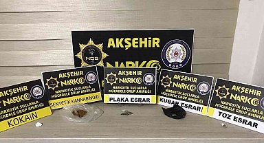 Konya'da uyuşturucu operasyonu: 2 tutuklama