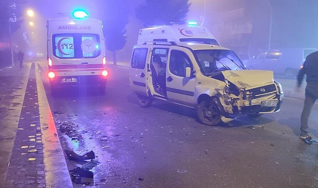 Konya'da yoğun sis kazaları beraberinde getirdi