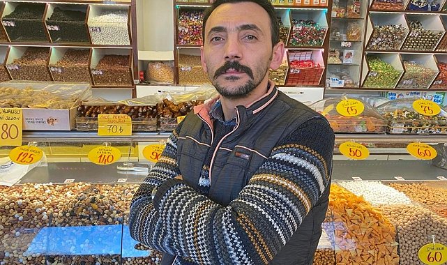 Kuruyemişçilerde "yılbaşı" yoğunluğu