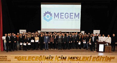 MEGEM'de eğitimlerini tamamlayan 115 genç sertifikalarını alarak iş yaşamına adım attılar