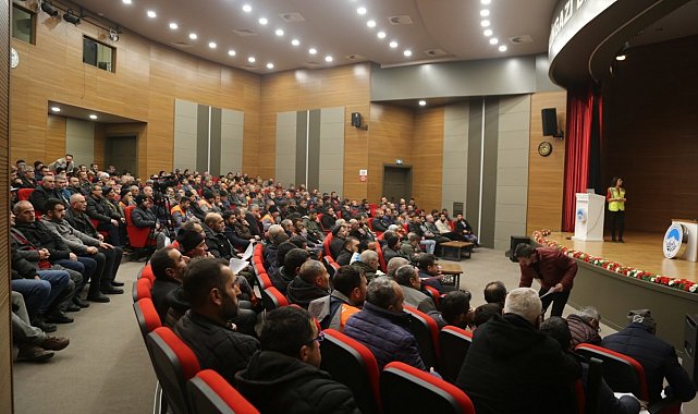 Melikgazi Belediyesi personeline iş sağlığı ve güvenliği eğitimi verildi