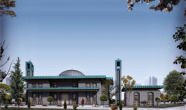 Melikgazi'de Şehitler cami Sona Yaklaşıyor