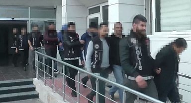Mersin merkezli 9 ilde uyuşturucu operasyonu: 17 tutuklama