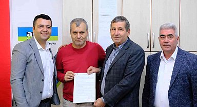Mersin Mut'ta doğalgaz abone işlemleri başladı, ilk abonelik hizmeti verildi