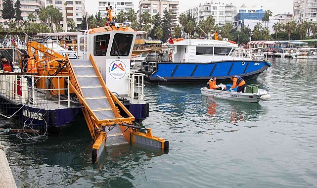 Mersin'de denizden 1 yılda 289 metreküp atık toplandı