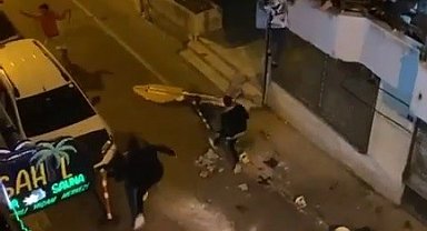 Mersin'de iki grup arasındaki kavga mahalleyi savaş alanına döndürdü