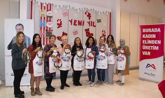 Mersin'de kadınlara yönelik atölyeler devam ediyor