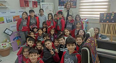 Minik öğrencilerden "Tutum, Yatırım ve Türk Malları Haftası" sergisi
