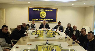 MKE Ankaragücü, tesislerde taraftar gruplarını ağırladı