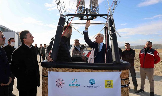 NEÜ, Konya'da balon turizmini başlatmak için çalışmalarını sürdürüyor