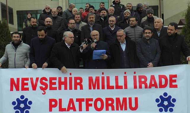 Nevşehir Milli İrade Platformu o profesör için suç duyurusunda bulundu