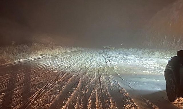 Nevşehir'de kar sonrası buzlanma ulaşımı olumsuz etkiliyor