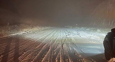 Nevşehir'de kar sonrası buzlanma ulaşımı olumsuz etkiliyor
