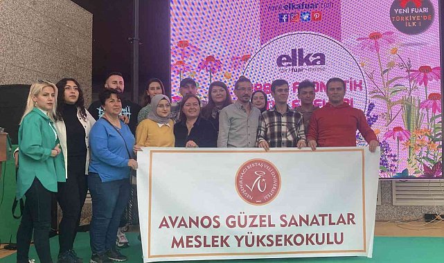 NEVÜ öğrencileri "Antalya Tıbbi ve Aromatik Bitkiler Fuar'ında