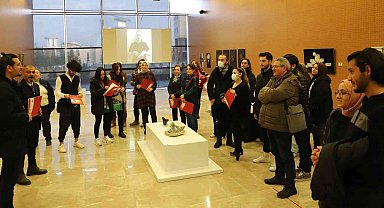 NEVÜ''de '2023 Yeni Yıl Buluşma Karma Sergisi' açıldı