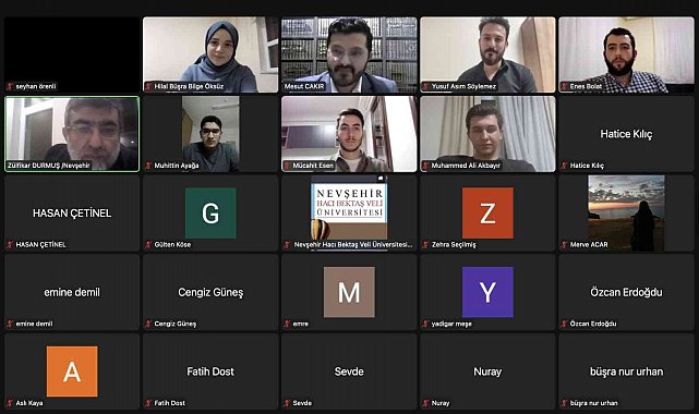 NEVÜ'de 'Modern Dünyanın Anlam Arayışında Hadislerin Rolü' seminer düzenlendi