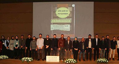NEVÜ'de 'Şiir-Şair ve Peygamber' konulu söyleşi düzenlendi