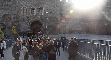 NEVÜ'lü Peyzaj Mimar adaylarından Türkiye'nin ikinci büyük millet bahçesi şantiyesine teknik gezi