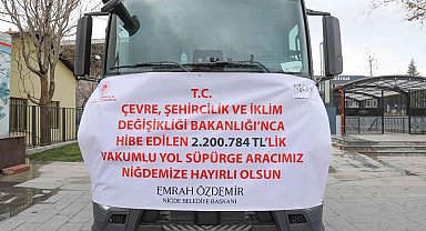 Niğde Belediyesine 5 Milyon Liralık Hibe