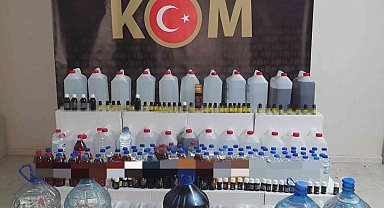 Niğde'de 182 litre sahte alkol yakalandı: 3 gözaltı