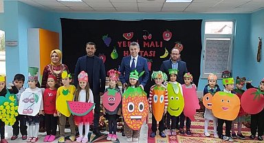 Pursaklar'ın miniklerinden Yerli Malı Haftası kutlaması