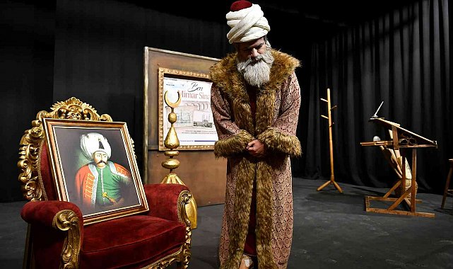 "Ben Mimar Sinan" oyunu basın mensupları için sahnelendi