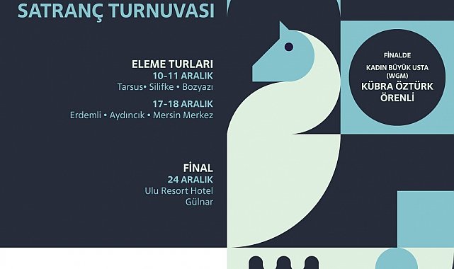 Rosatom Mersin Bölge Satranç Turnuvası bugün başlıyor