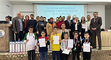 Rosatom Mersin Bölge Satranç Turnuvası devam ediyor