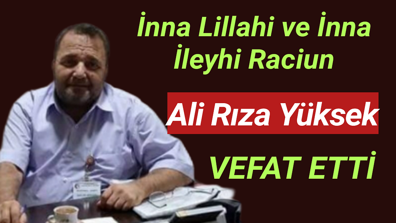 Sağlık Camiası ve Yüksek Ailesinin Acı Günü