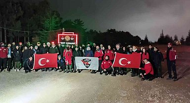 Sarıkamış şehitlerini anmak için yürüdüler