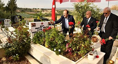 Şehit Emniyet Müdürü Altuğ Verdi mezarı başında anıldı